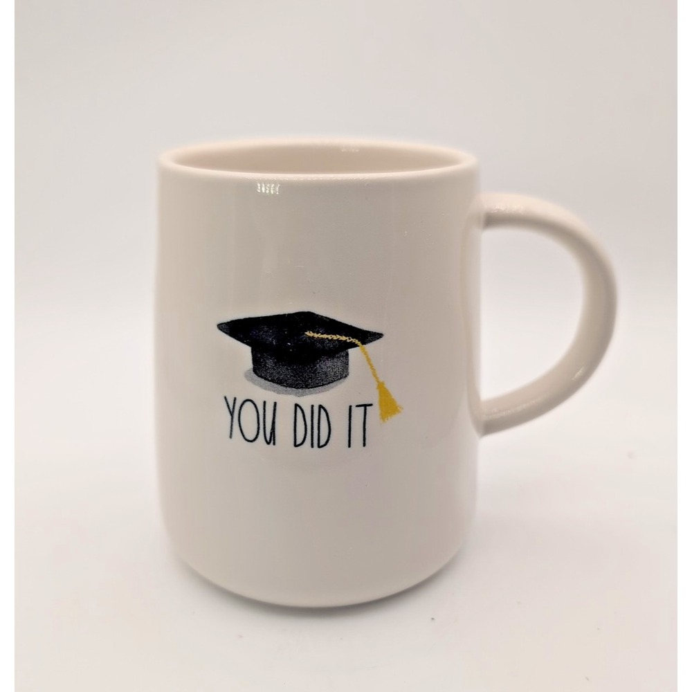 Rae Dunn YOU DID IT Mug Coffee Tea Mug Graduation 2019 School Gift Cap Tassel
